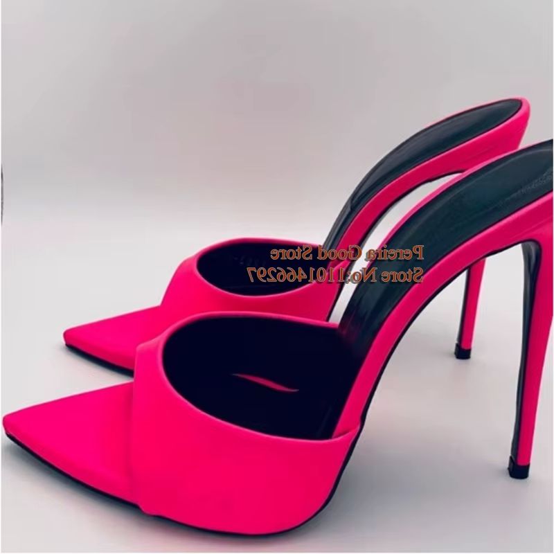 Women'S Shoes Yellow - Zapatillas de mujer con punta puntiaguda,