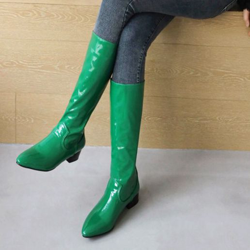 Women'S Shoes Yellow - Zapatos de moda Girseaby, botas hasta