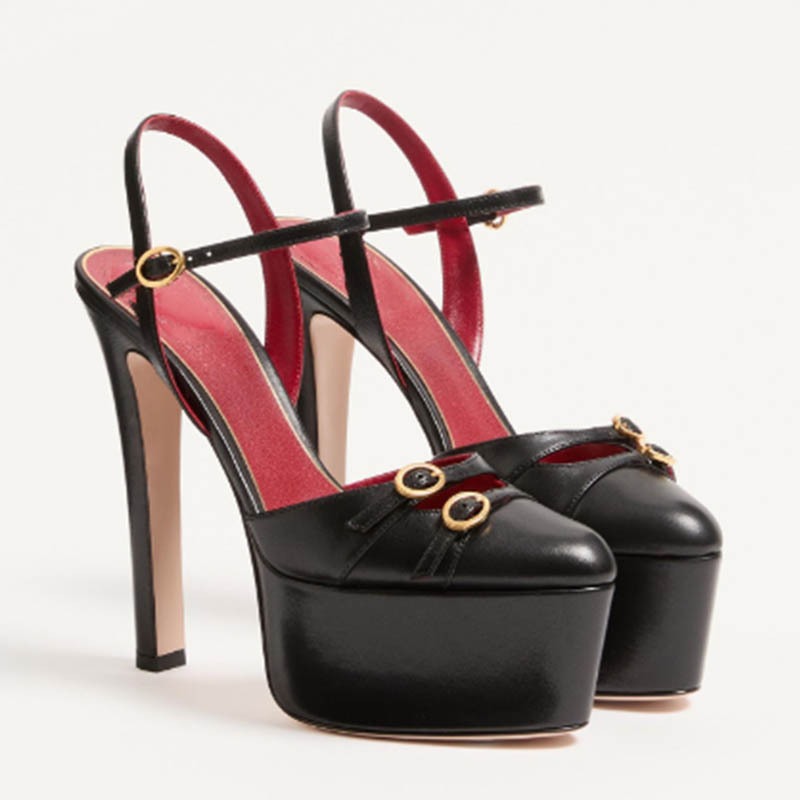 Women Shoes Model - Zapatos de Tacón Alto de Lujo