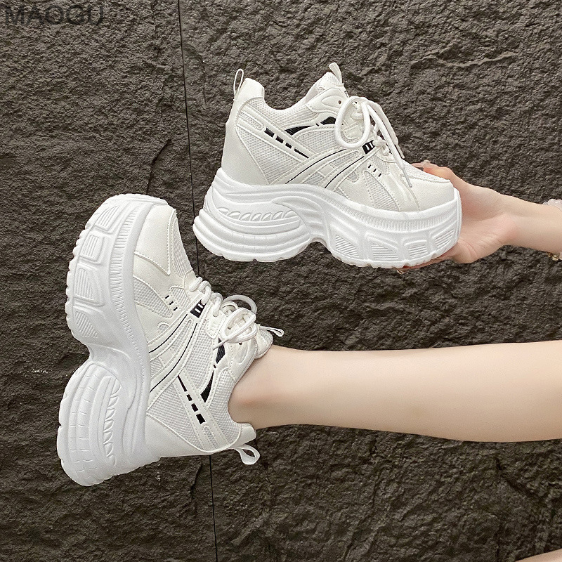 Women Shoes Size Chart - Zapatillas De deporte gruesas con aumento