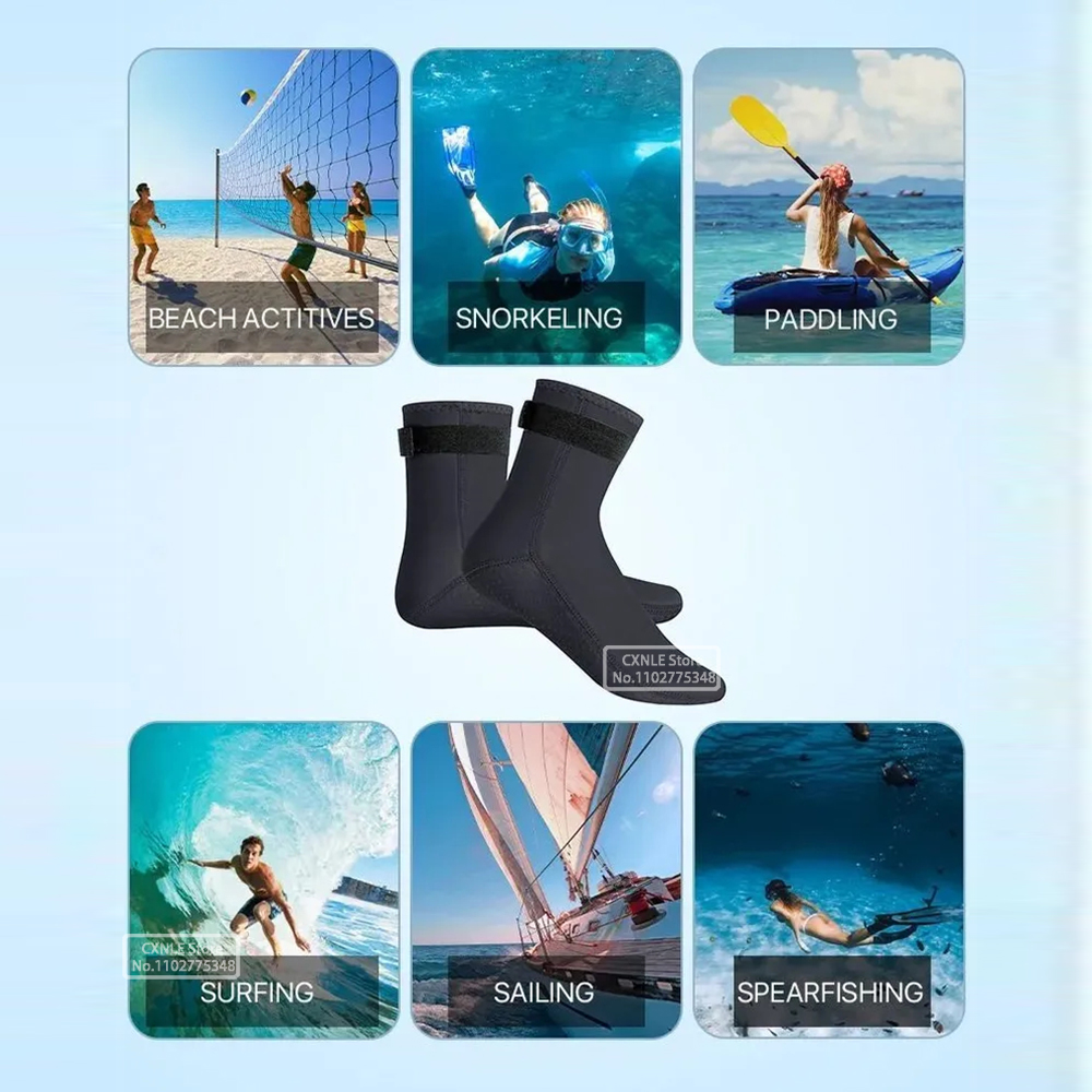 Calcetines de buceo de neopren - Women'S Shoes Neuropathy reseña y precio