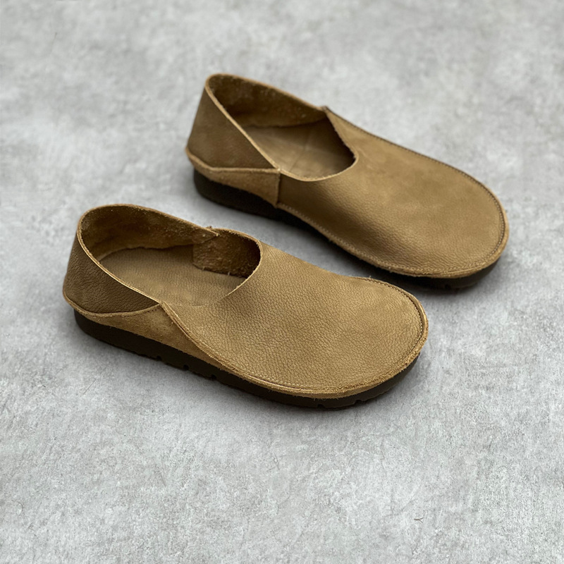 Mocasines Casuales Retro de Cu - Loafer Flat Women reseña y precio