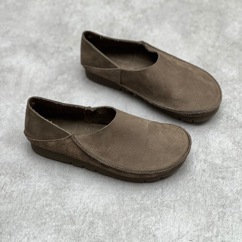 Mocasines Casuales Retro de Cu - Loafer Flat Women reseña y precio