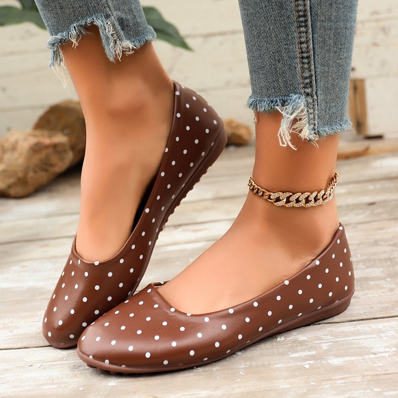 Zapatos Planos Blancos con Pun - Loafer Flat Women reseña y precio