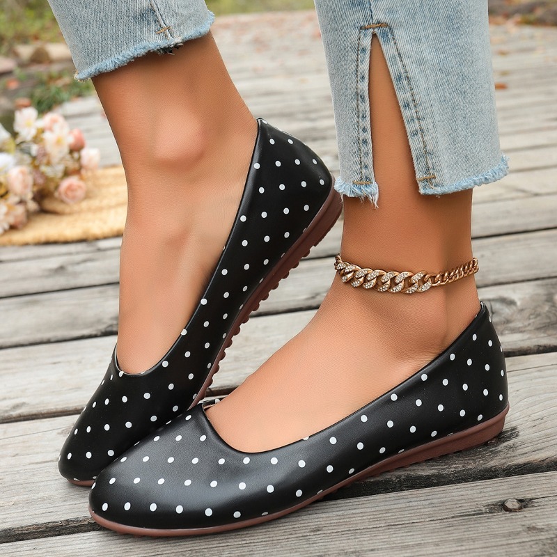 Zapatos Planos Blancos con Pun - Loafer Flat Women reseña y precio