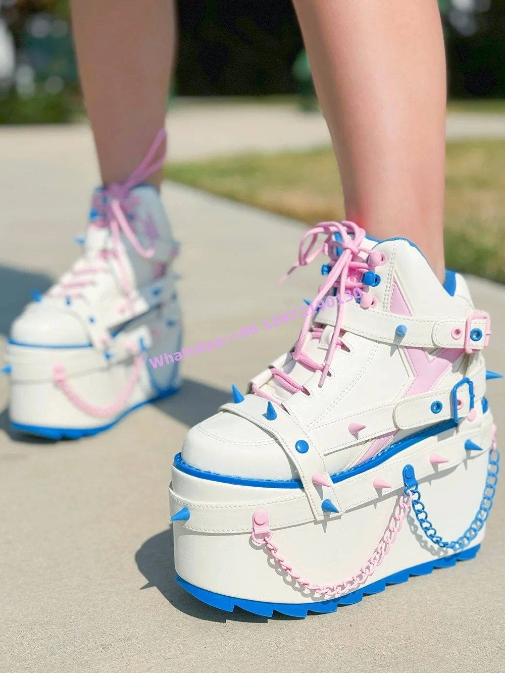 Botas de encaje con cinturón r - Women Shoes Size Chart reseña y precio