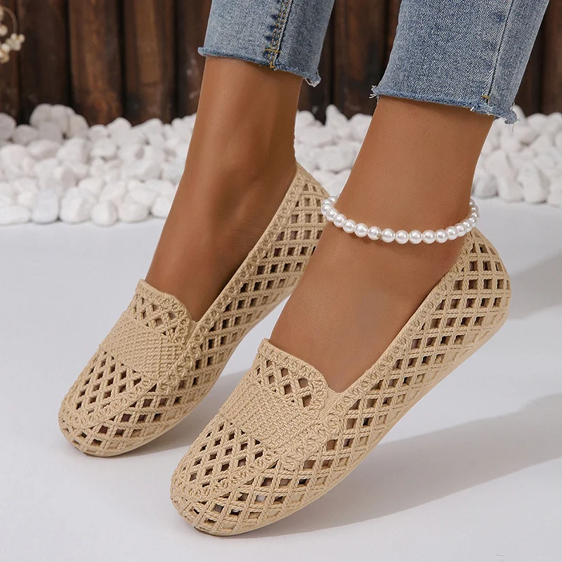 Nuevos zapatos planos huecos a - Women'S Shoes Neuropathy reseña y precio