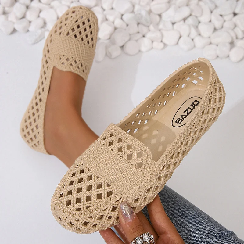 Nuevos zapatos planos huecos a - Women'S Shoes Neuropathy reseña y precio