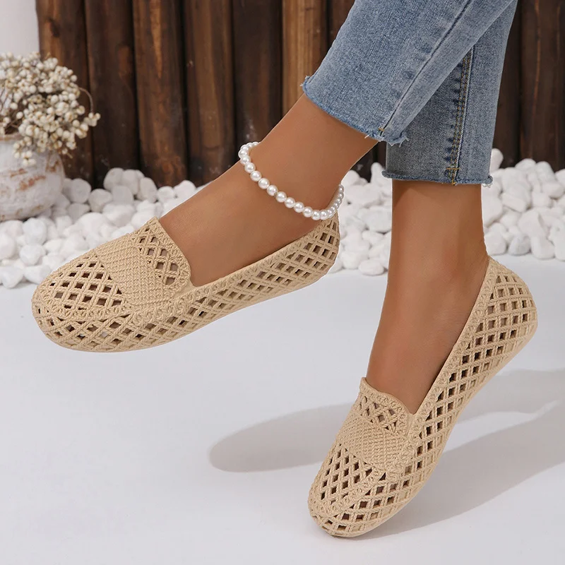 Nuevos zapatos planos huecos a - Women'S Shoes Neuropathy reseña y precio