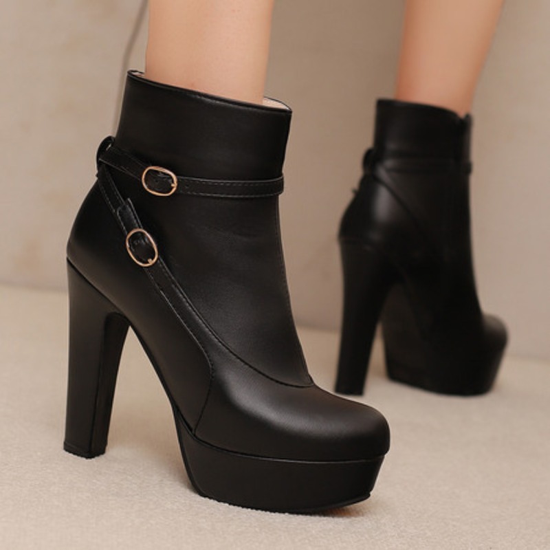 Botas de plataforma a la moda  - Women'S Shoes Yellow reseña y precio