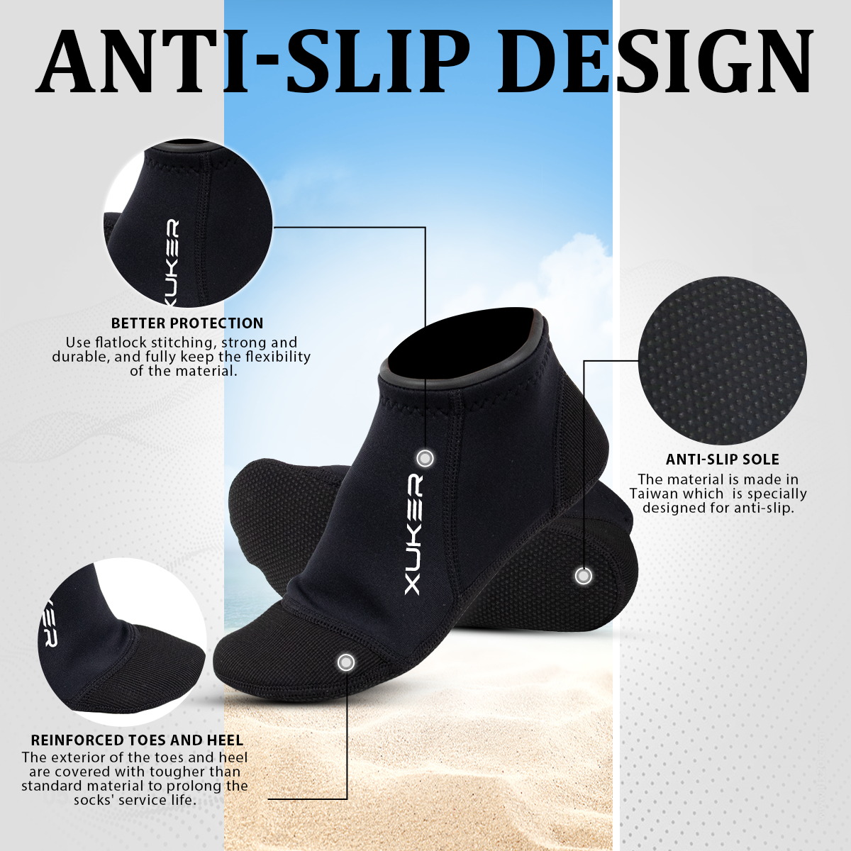 Calcetines de neopreno de 3mm  - Women'S Shoes Neuropathy reseña y precio