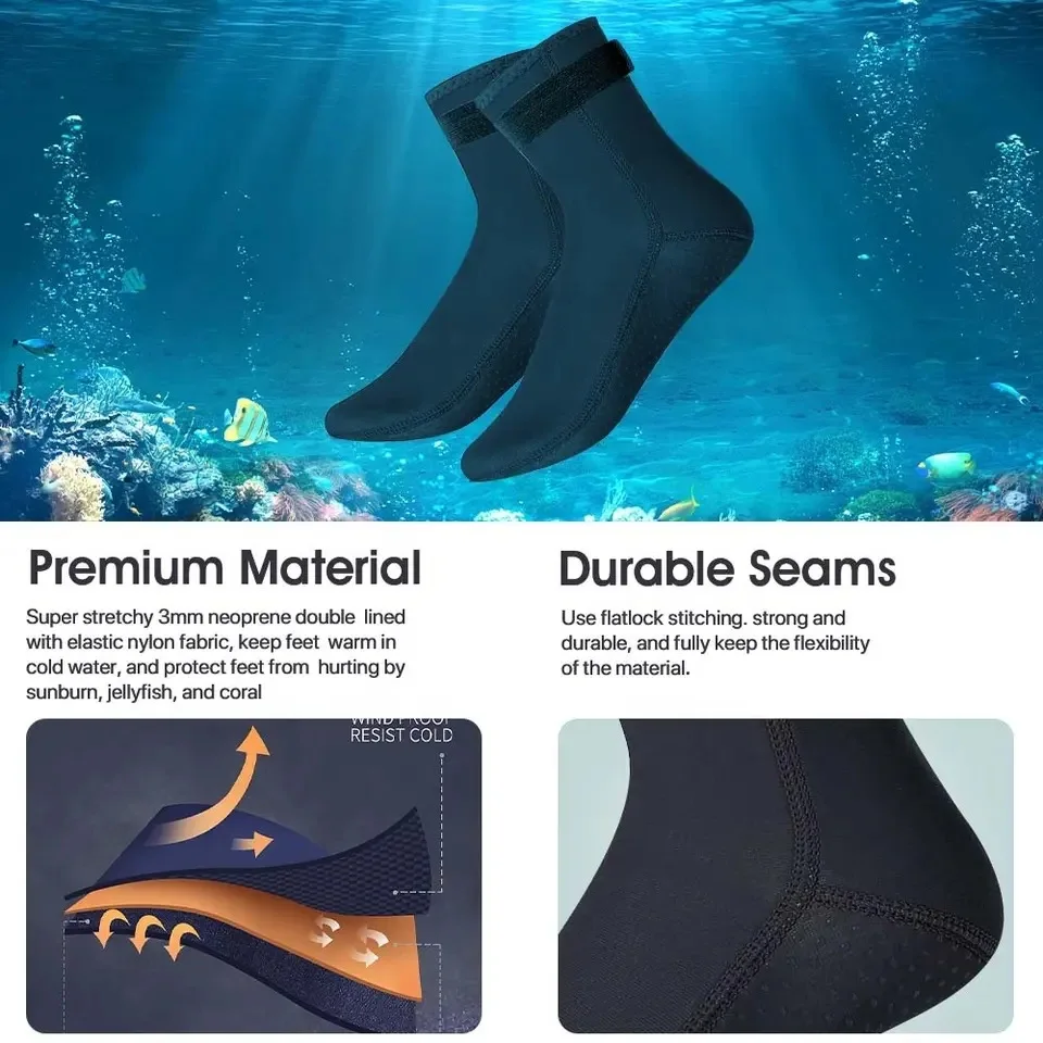 Calcetines de buceo de neopren - Women'S Shoes Neuropathy reseña y precio