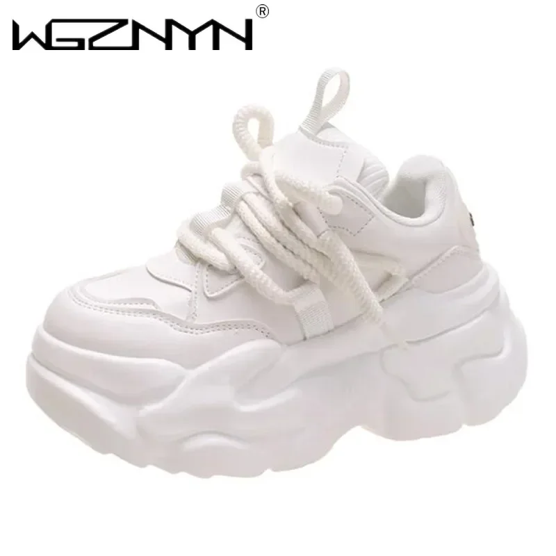 Zapatos de cuero informales co - Wedge Heeled Sneaker reseña y precio