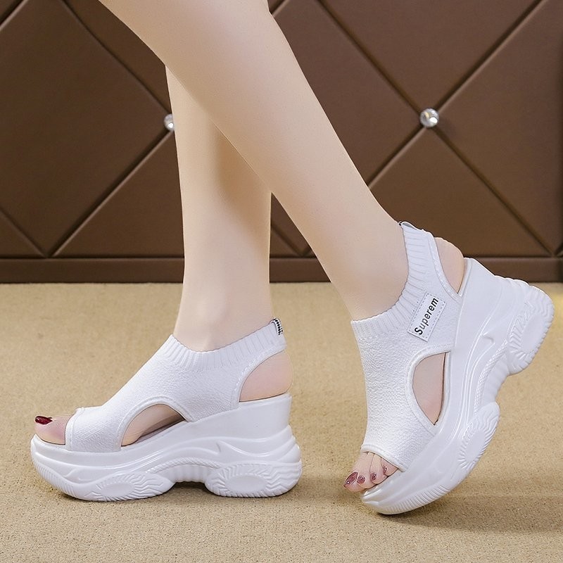 Sandalias de mujer 2025, sanda - Wedge Heeled Sneaker reseña y precio