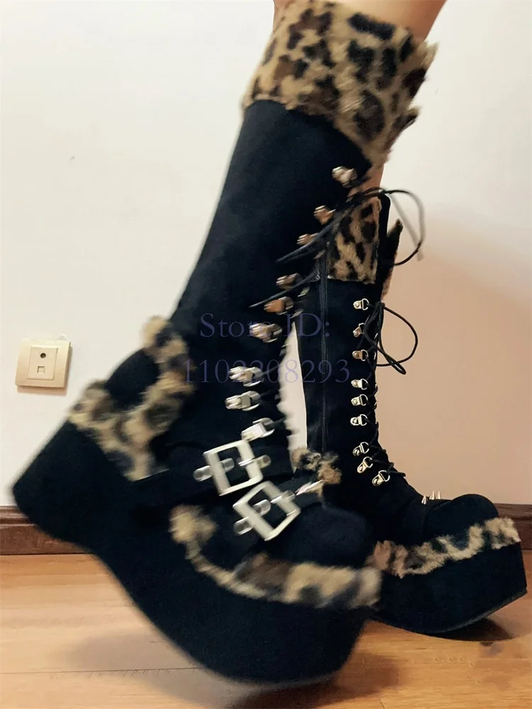 Botas hasta la rodilla de piel - Women Shoes Size Chart reseña y precio