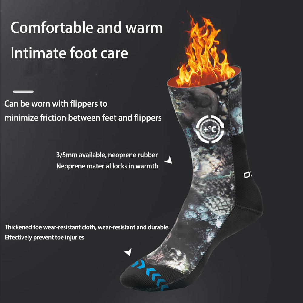 Calcetines de buceo de camufla - Women'S Shoes Neuropathy reseña y precio