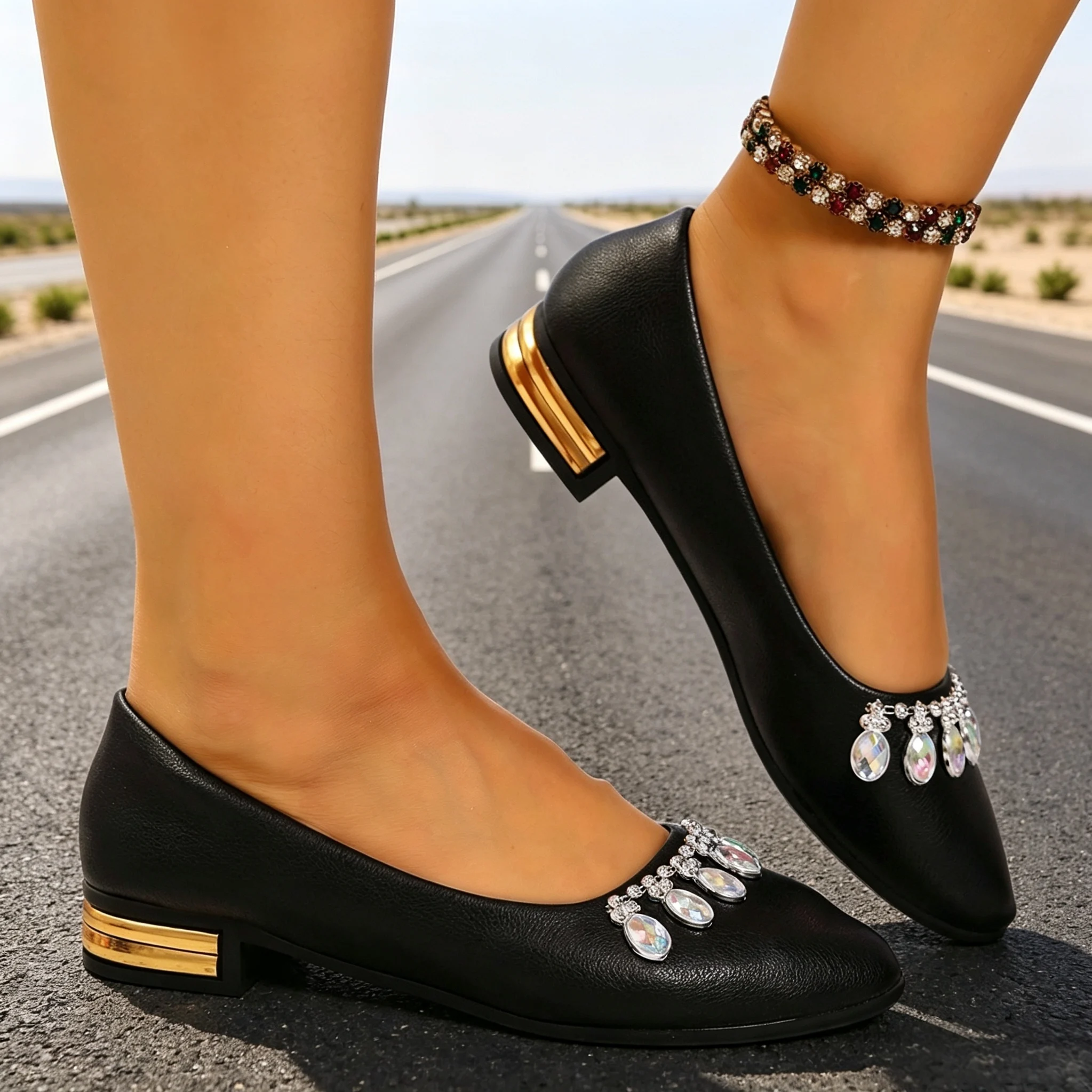 Zapatos Planos de Mujer con Pu - Loafer Flat Women reseña y precio