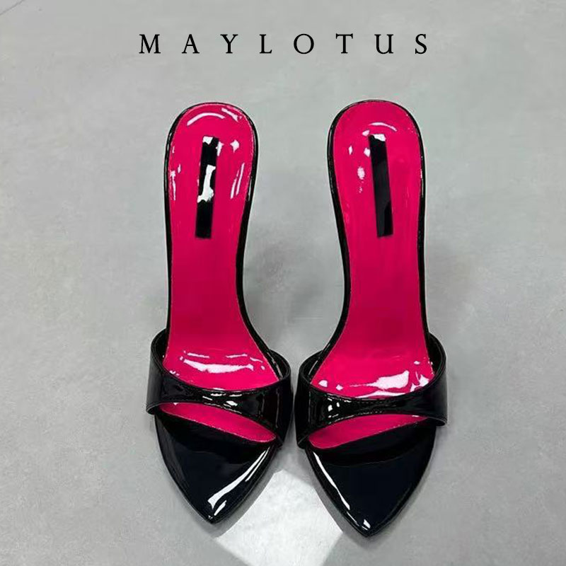 Sandalias de tacón de aguja co - Women Shoes Ysl reseña y precio