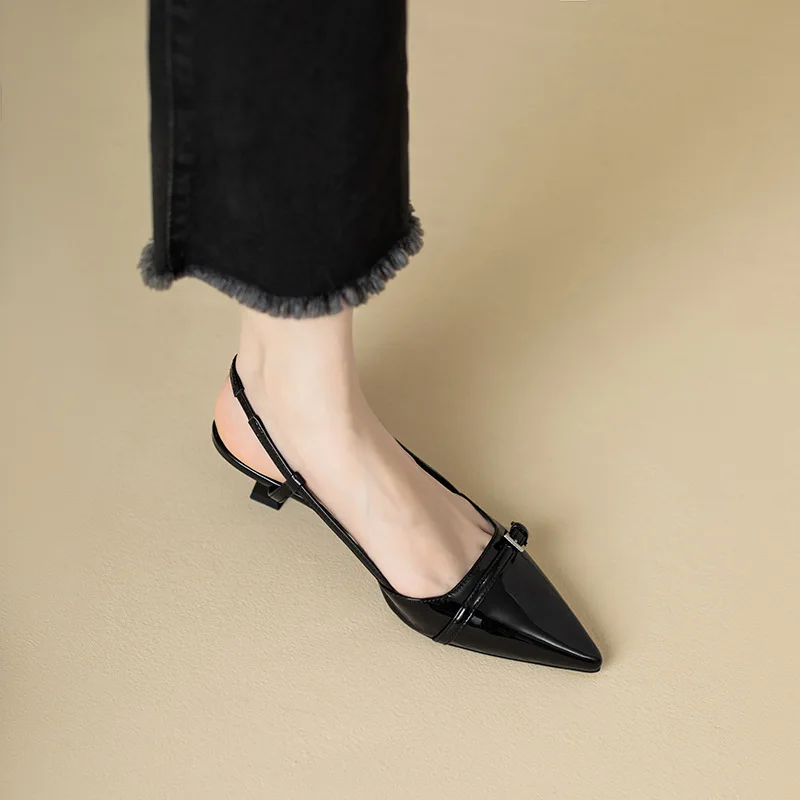 Sandalias de tacón medio de ch - Women Shoes Ysl reseña y precio