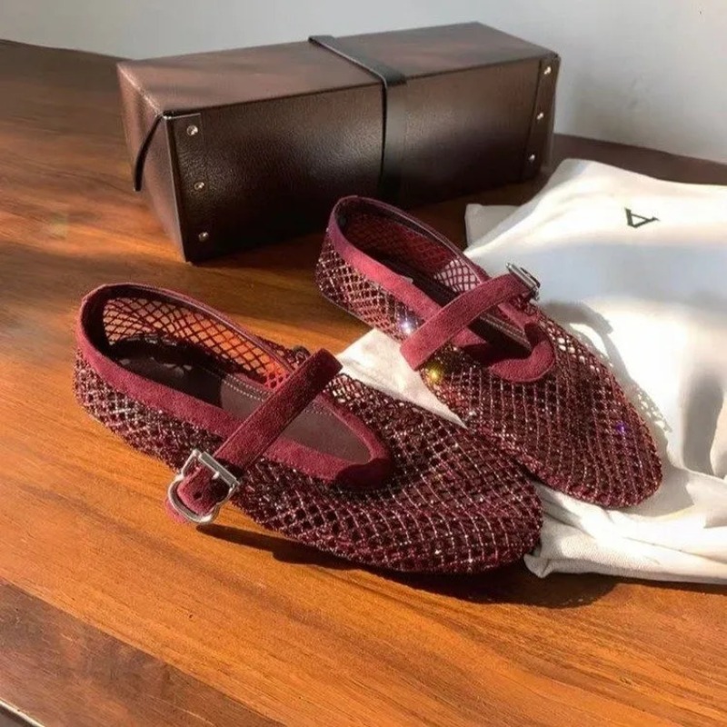 Sandalias Baotou con Pedrería  - Women Shoes Model reseña y precio