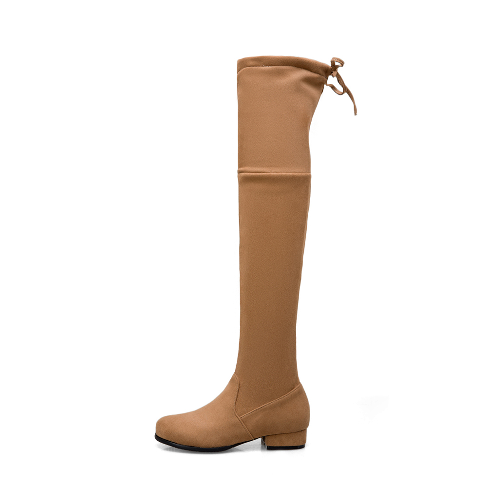 Nuevas botas altas hasta el mu - Women'S Shoes Yellow reseña y precio