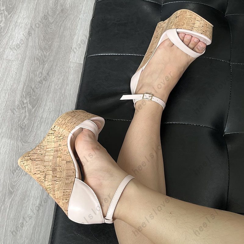 Ahhlsion Sandalias de gladiado - Cork Wedge Sandal reseña y precio