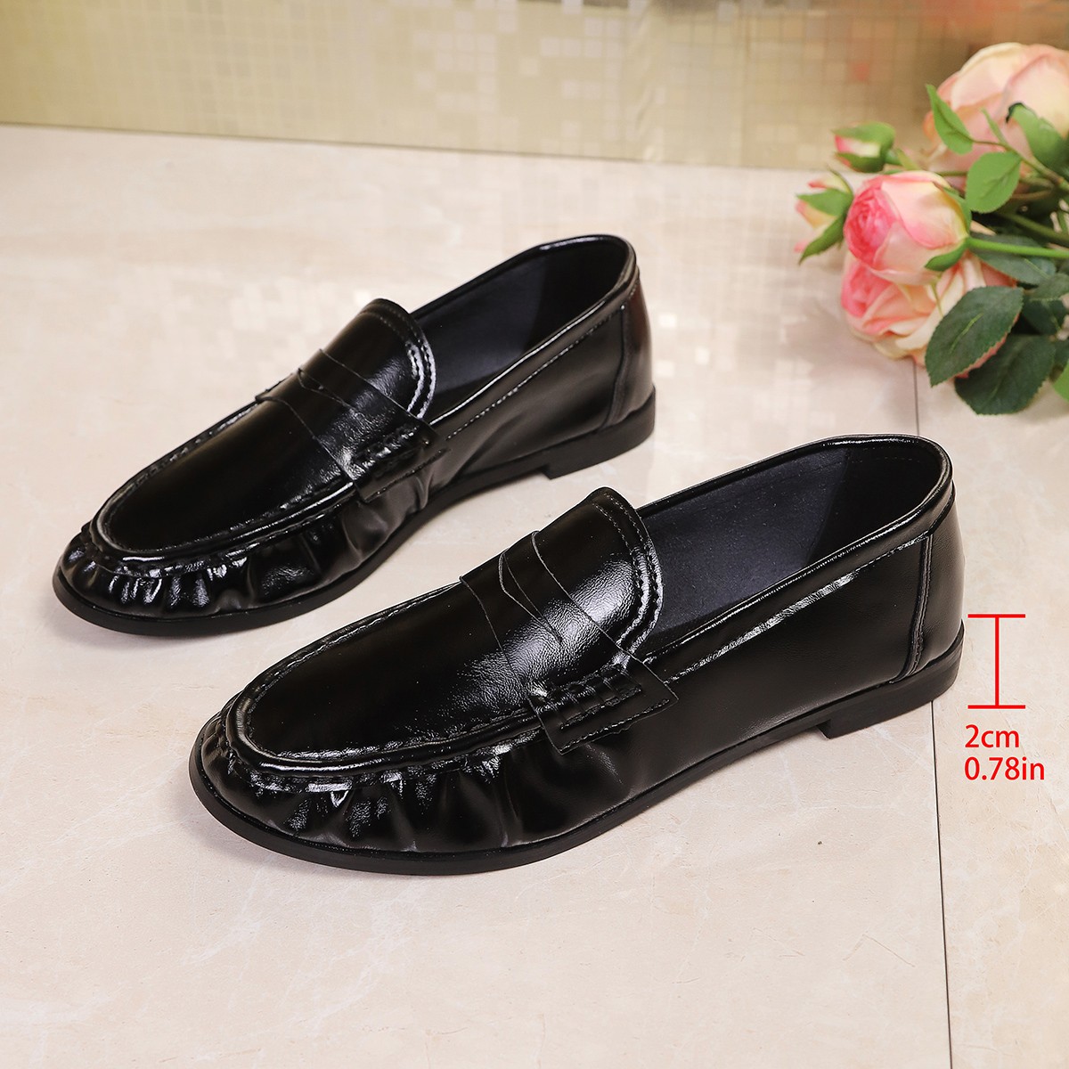 Zapatos Planos Negros de Estil - Loafer Flat Women reseña y precio