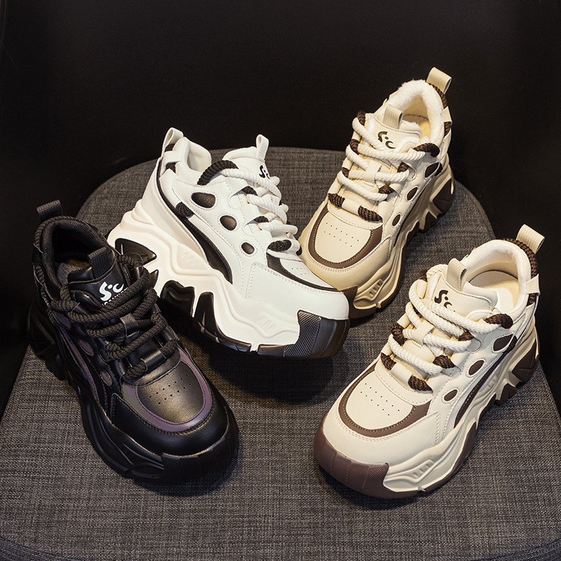 Zapatos de cuero con aumento d - Women'S Shoes Trendy reseña y precio