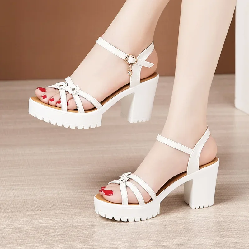 Sandalias de Plataforma con Ta - Women Shoes Model reseña y precio