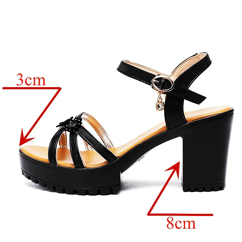 Sandalias de Plataforma con Ta - Women Shoes Model reseña y precio