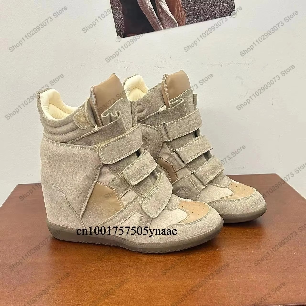 Zapatillas de deporte de caña  - Wedge Heeled Sneaker reseña y precio