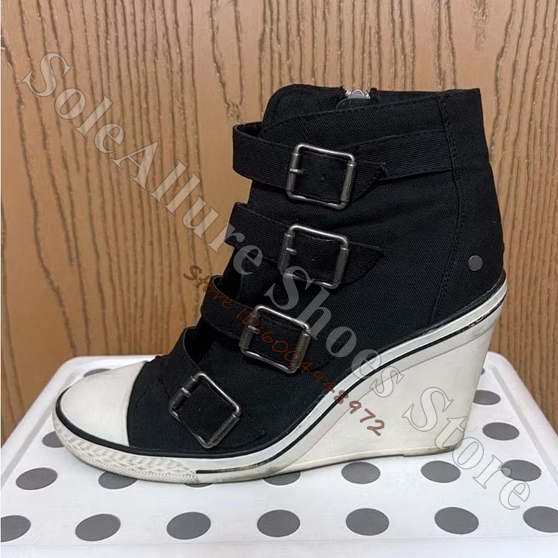 Zapatillas deportivas de cuña  - Wedge Heeled Sneaker reseña y precio