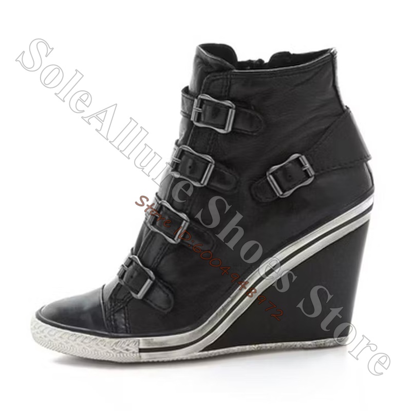 Zapatillas deportivas de cuña  - Wedge Heeled Sneaker reseña y precio