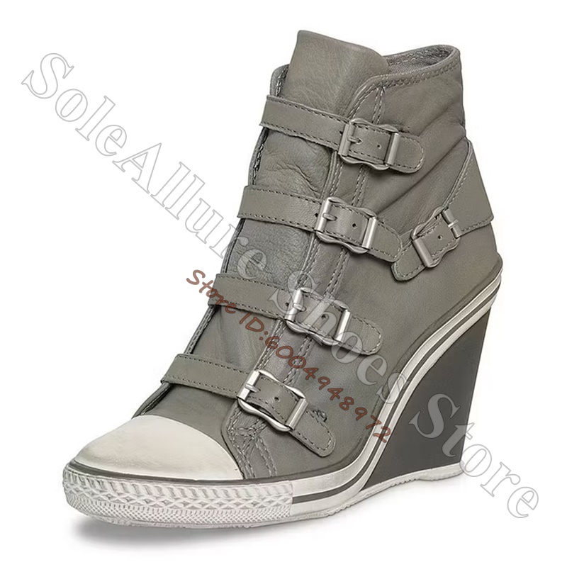 Zapatillas deportivas de cuña  - Wedge Heeled Sneaker reseña y precio